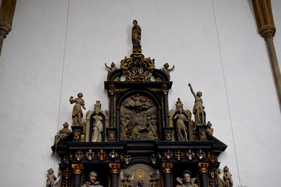 Bielefeld - Neustädter Marienkirche - Epitaph von Oye - Oben