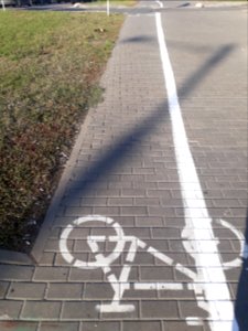 Bikeway in Minsk 2