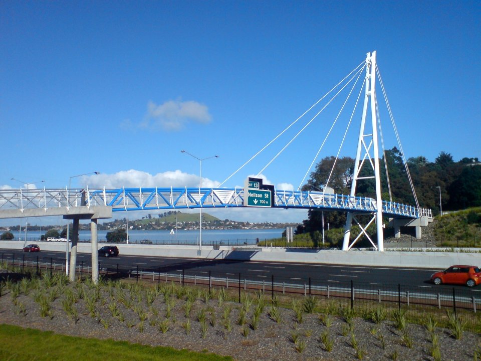 Bikeway Bridge Over To Orpheus Drive