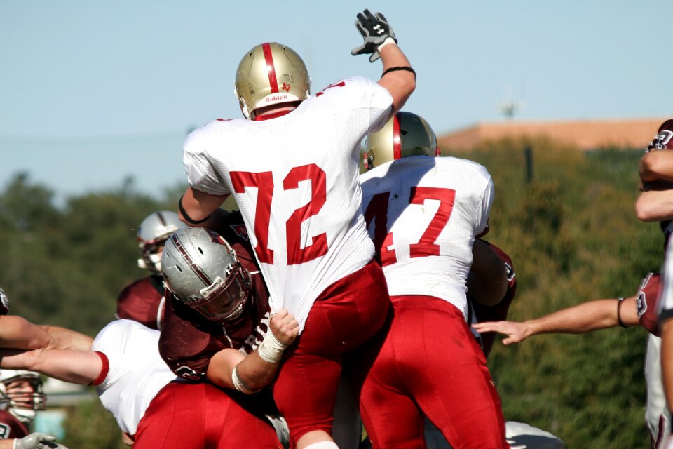 Lineman defense aggression
