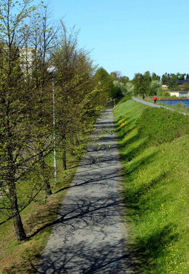 Bikeway Kasarmintie Oulu 20140529