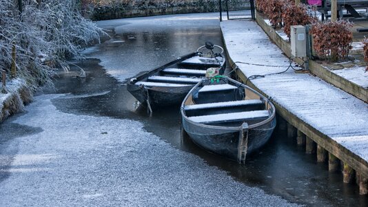 Boats netherlands frost