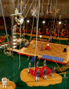 Big Top Acts - Howard Bros. Circus - Circus Museum - John and Mable Ringling Museum of Art - Sarasota, FL - DSC00162