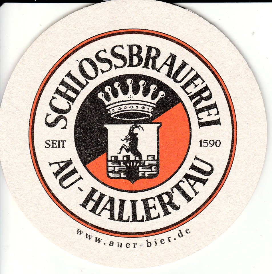 Bierdeckel - Schlossbrauerei Au-Hallertau, 2019