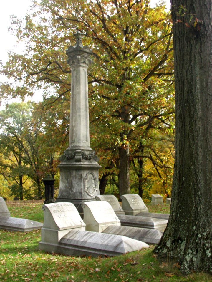Bidwell Monument, Allegheny Cemetery, 2015-10-27, 01