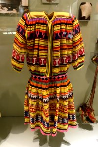 Big shirts, 2 of 2 , Seminole, collected in 1920 (left) and 1936 (right) - Native American collection - Peabody Museum, Harvard University - DSC05900