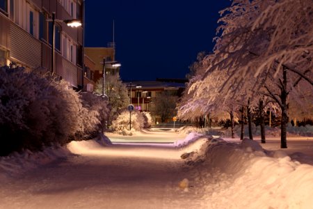 Bikeway Kyösti Kallio Park Oulu 20190123