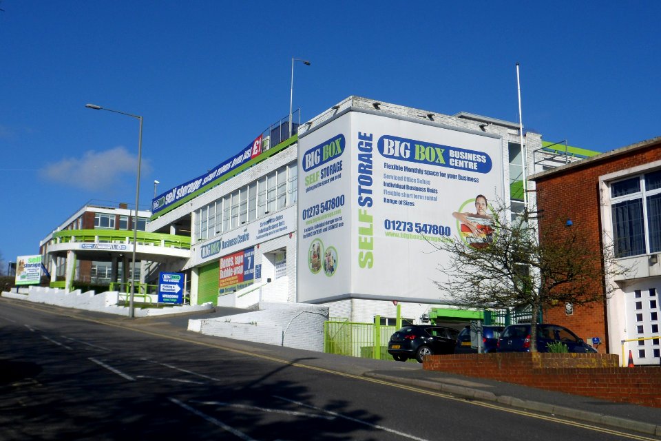 Big Box Self Storage, Crowhurst Road, Hollingbury, Brighton (February 2014)