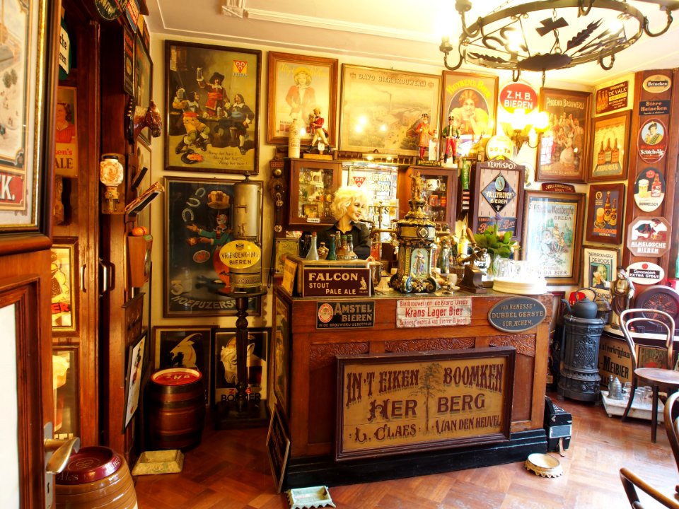 Bierreclame museum bar