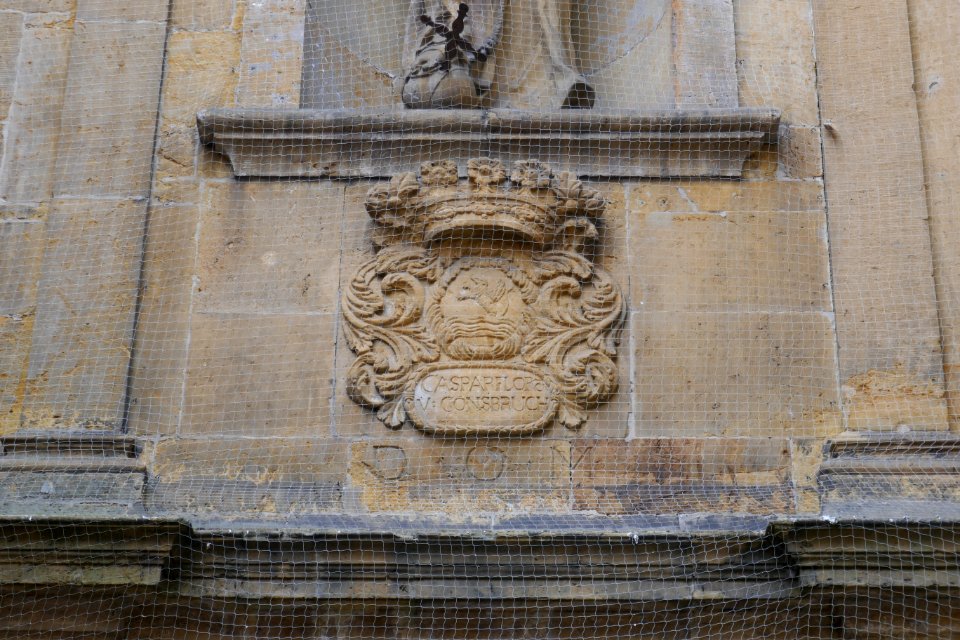 Bielefeld - St. Jodokus - Von Consbruchsche Portal - Wappen