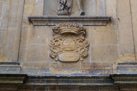 Bielefeld - St. Jodokus - Von Consbruchsche Portal - Wappen