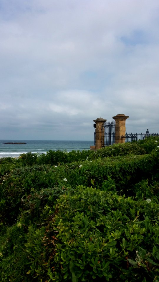 Biarritz - Hôtel du Palais - Portail côté plage