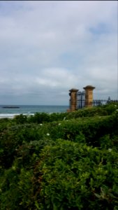 Biarritz - Hôtel du Palais - Portail côté plage