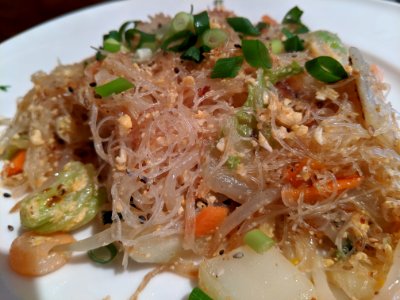 Bifun in Myanmar restaurant in Tokyo