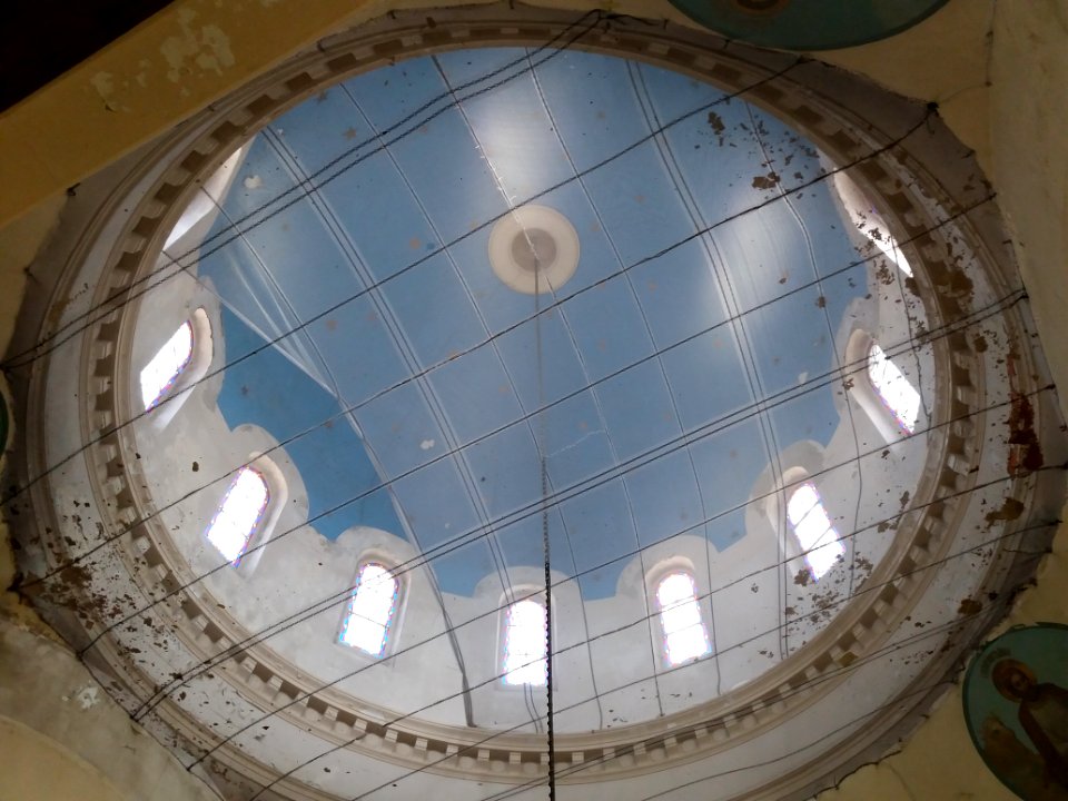Biarritz - Église orthodoxe russe - Intérieur - Coupole