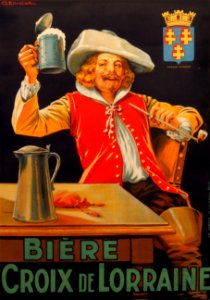 Bière Croix de Lorraine - Musée Européen de la Bière - beer advertising posters -037 (cropped)