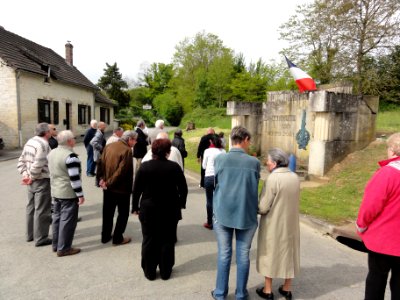 Bièvres (Aisne) Cérémonie commémorative 70e, 8 mai 2015 01