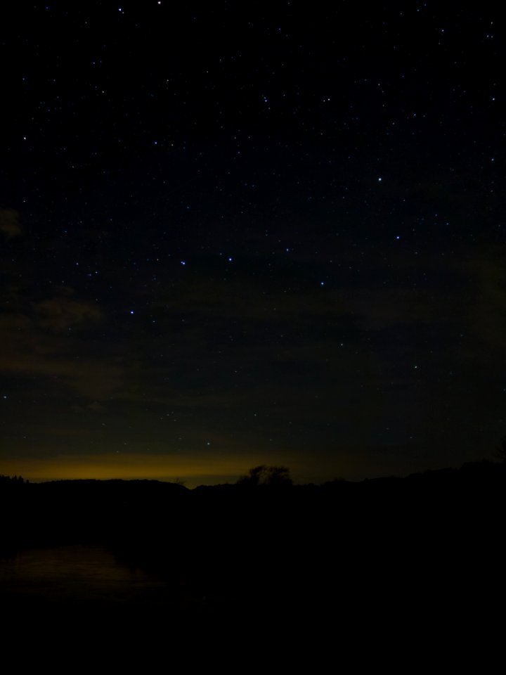 Big Dipper over Sandvik - natural photo