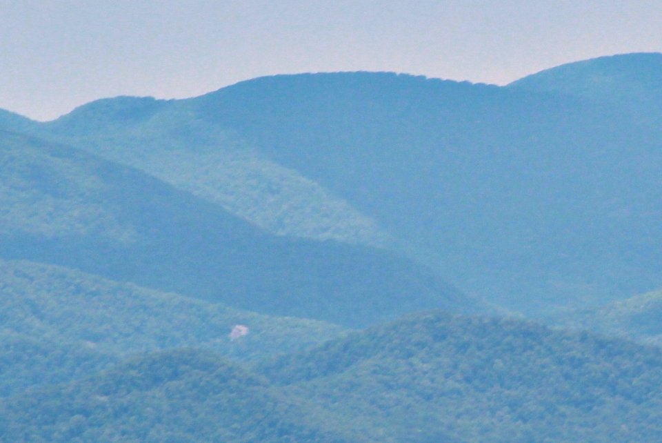 Big Butt, Macon County, North Carolina viewed from Rabun Bald