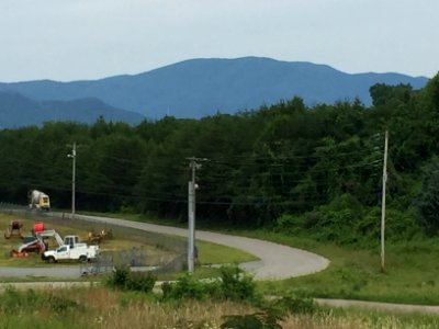 Big Frog Mountain viewed from Fannin County, June 2017 photo