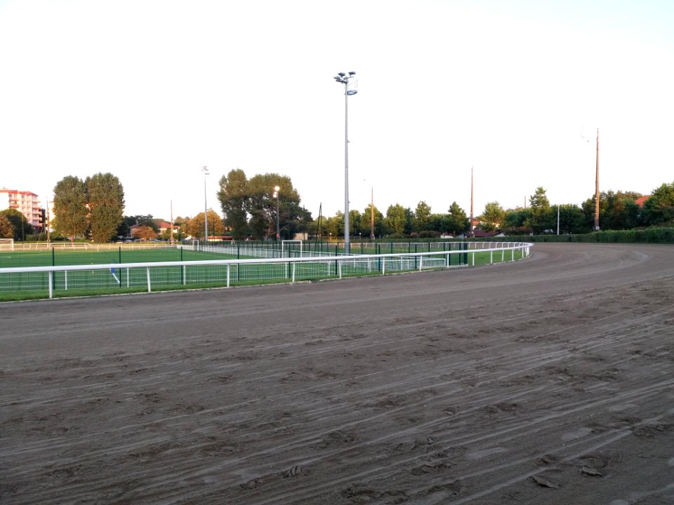 Biarritz - Hippodrome des Fleurs - Virage sud