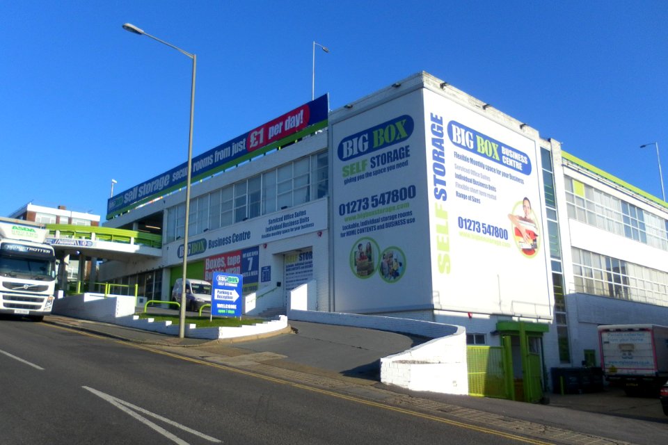 Big Box Self Storage, Crowhurst Road, Hollingbury, Brighton (December 2012)