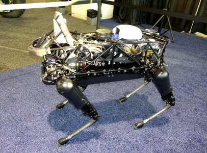 Big Dog robot - D60 Symposium - Defense Advanced Research Projects Agency - DSC05557