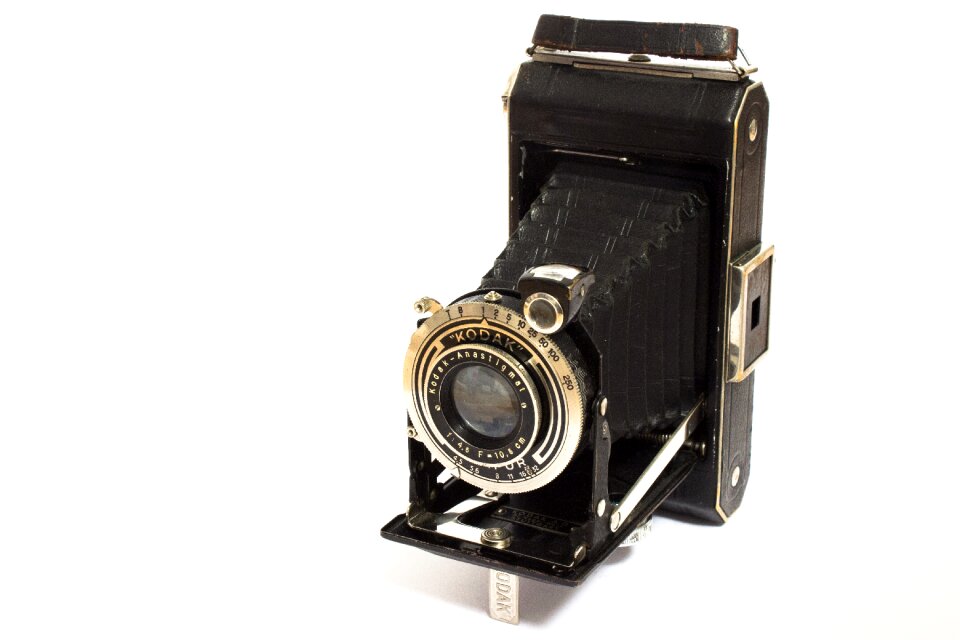 Medium format antique old