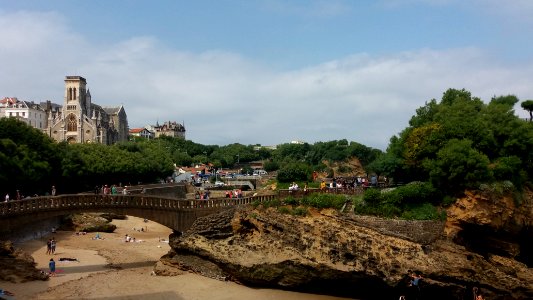 Biarritz - Rocher du Basta - Passerelle