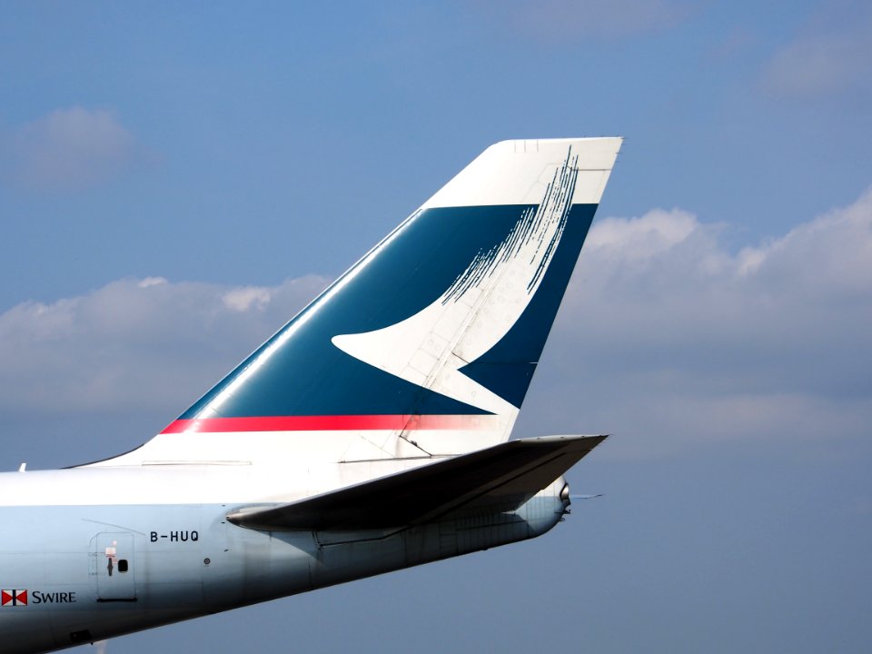 B-HUQ Cathay Pacific Boeing 747-467F - cn 34150 taxiing 14july2013 pic-010