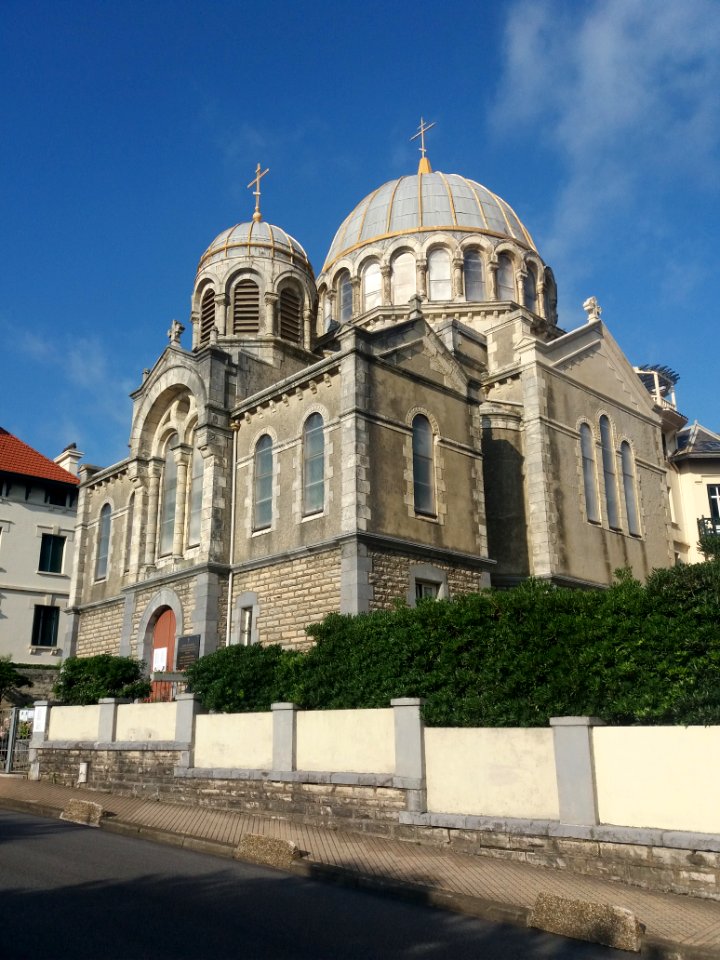 Biarritz - Église orthodoxe russe - Vue d'ensemble 2