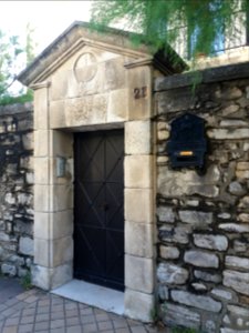 Biarritz - Avenue de l'Impératrice - Porte au numéro 21