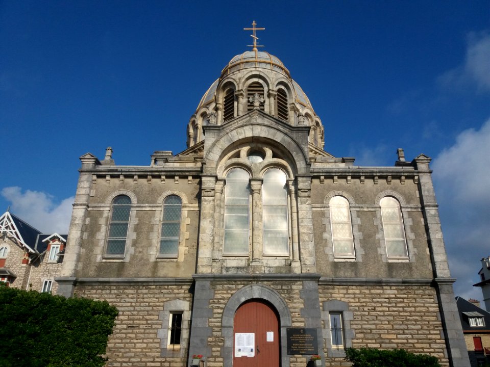 Biarritz - Église orthodoxe russe - Façade