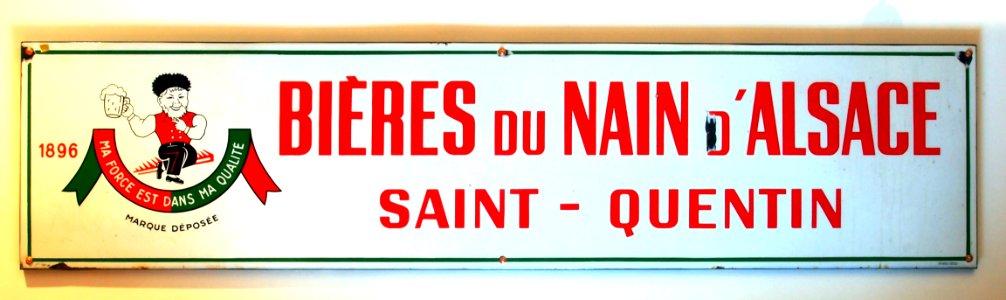 Bières du Nain d'Alsacce, Saint - Quentin