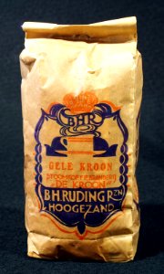 BHR Gele Kroon stoomkoffiebranderij De Kroon, BH Ruding R zn, Hoogezand, foto3