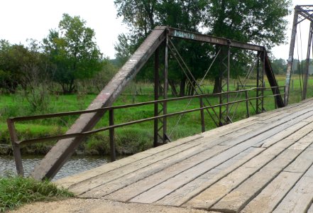 Big Sioux bridge, 215 St, N truss of W span 1