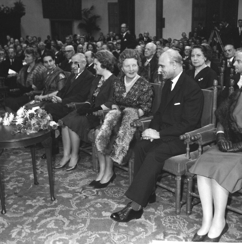 Bijeenkomst Ridderzaal ter gelegenheid van RabindraNathTagore, Bestanddeelnr 913-0723