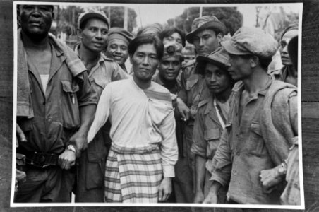 Bij de intocht in Magelang troffen de Nederlandse troepen daar een Japanner aan,, Bestanddeelnr 2563