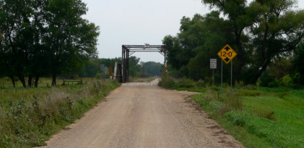 Big Sioux bridge, 215 St, from W 1 long