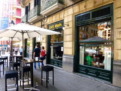 Bilbao - Café Iruña 04