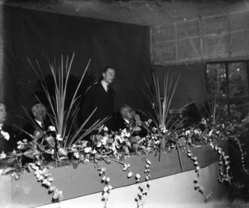 Bijeenkomst. Oost en West Apeldoorn. Dominee Koningsberg spreekt, Bestanddeelnr 902-8609