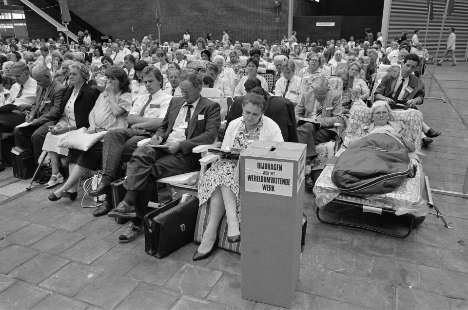 Bijeenkomst Jehovas Getuigen in Jaarbeurshallen in Utrecht, Bestanddeelnr 934-2919