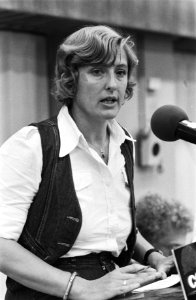 Bijeenkomst kerngroep PPR Ria Beckers (kop), Bestanddeelnr 929-3226
