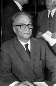 Bijeenkomst Democratisch Appel (PvdA) te Amsterdam nr. 14 , 15 F.J. Goedhart , , Bestanddeelnr 922-3169