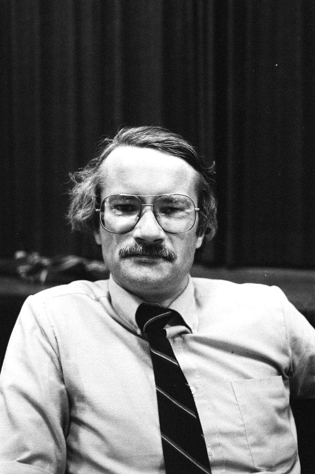 Bijeenkomst ledenraad van VPRO in Krasnapolsky Amsterdam, Michel Jager, Bestanddeelnr 931-4876