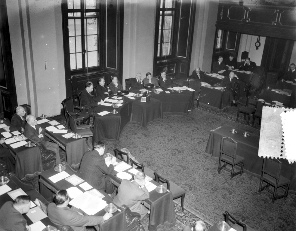Bijeenkomst Eerste Kamer Den Haag, Bestanddeelnr 906-2538