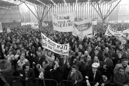 Bijeenkomst in de RAI overzicht in de RAI, Bestanddeelnr 930-7041