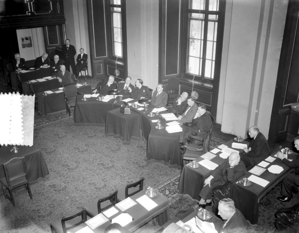 Bijeenkomst Eerste Kamer Den Haag, Bestanddeelnr 906-2537
