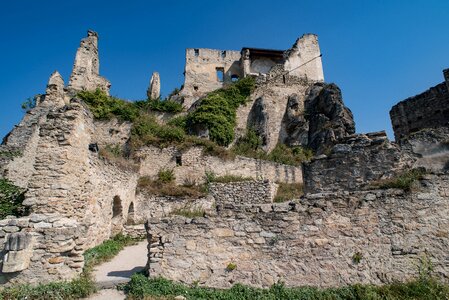 Dilapidated architecture historically
