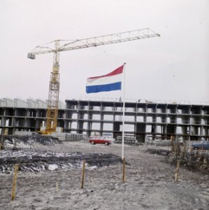 Bijlmermeer flats in aanbouw, Bestanddeelnr 254-8043